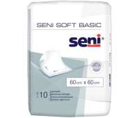 Seni (Сени) Soft Basic 60*60см, 10шт одноразовые пеленки Seni (Сени) Soft Basic 60*60см, 10шт одноразовые пеленки