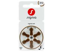 Батарейки для слухових апаратів Signia 312 (6 шт)