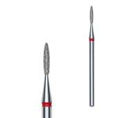 Фреза алмазная Staleks Pro EXPERT Пламя FA10R021/8, 2.1мм, красная Фреза алмазная Staleks Pro EXPERT Пламя FA10R021/8, 2.1мм, красная