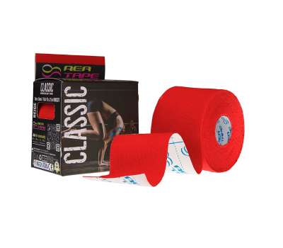 Кинезио тейп REA TAPE Classic, красный
