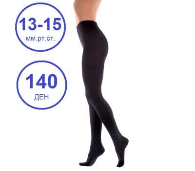 Компрессионные колготки профилактические с микрокотоном тип 860 Tiana Компрессионные колготки профилактические с микрокотоном тип 860 Tiana