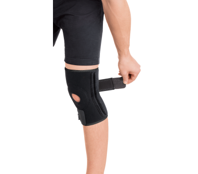 Бандаж на колено с ребрами жесткости разъемный Торос 518 Бандаж на колено с ребрами жесткости разъемный Торос 518