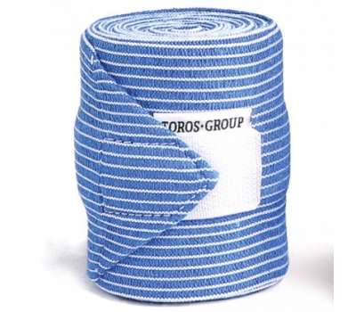 Бинт эластичный медицинский Торос- с липучкой 8см х 3м Синий Бинт эластичный медицинский Торос- с липучкой 8см х 3м Синий
